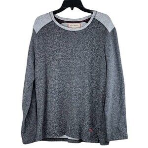Tommy Bahama Womens Gray Round Neck Pull Over Lightweight Sweatshirt Medium